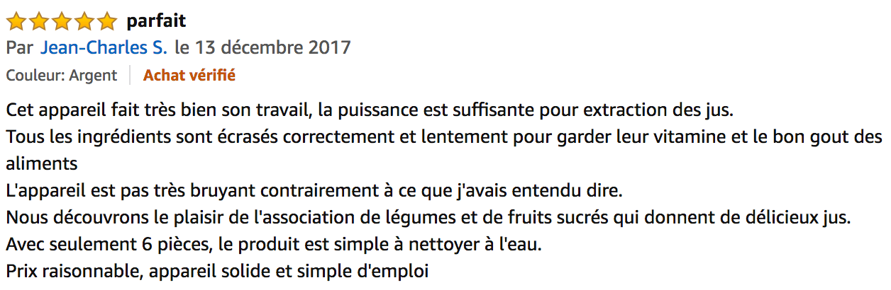 commentaire BioChef Atlas Whole